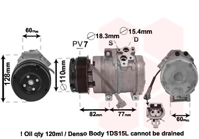 VAN WEZEL Kompressor,kliimaseade 5100K101